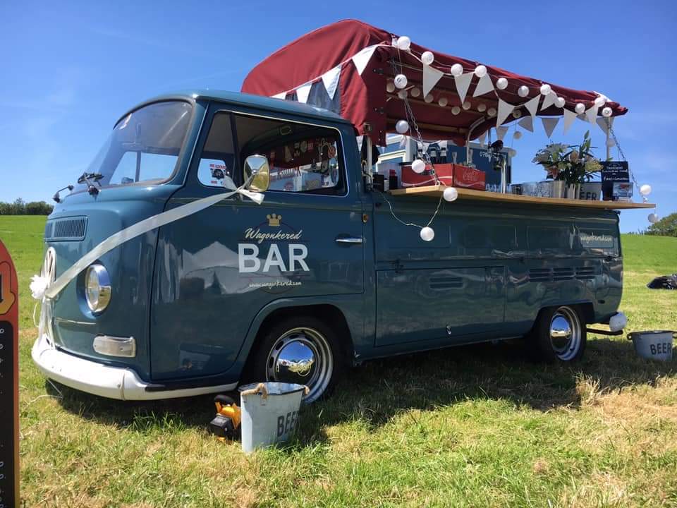 Johnny VW bar in a field